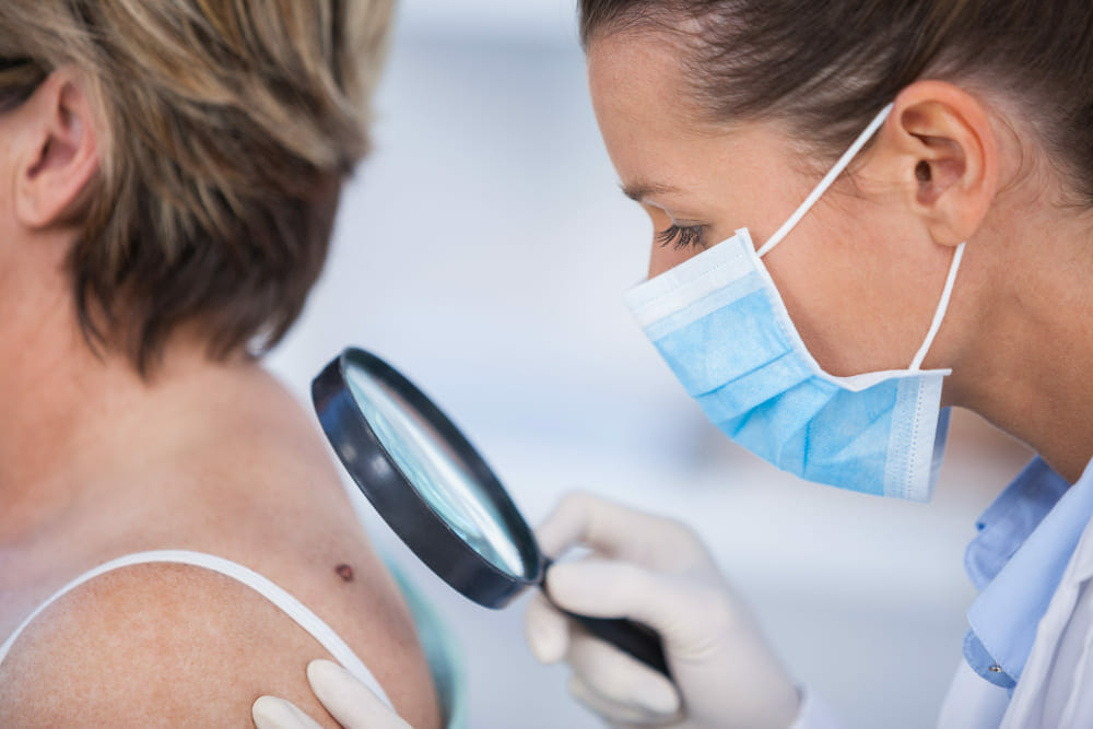 What is a skin biopsy